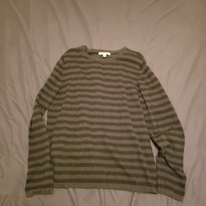 Men's Striped Sweater Medium